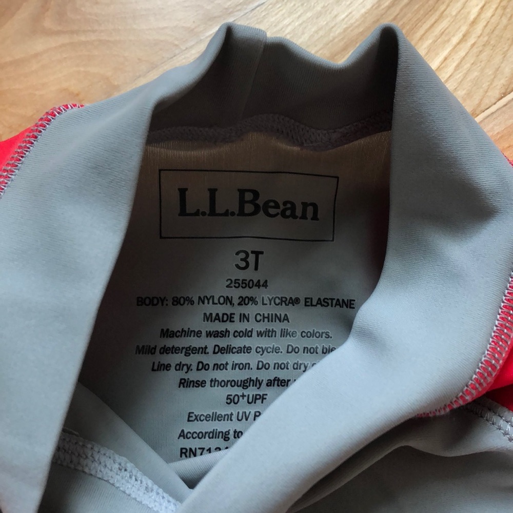 LL Bean Toddler Rash Guard - Picture 2 of 4